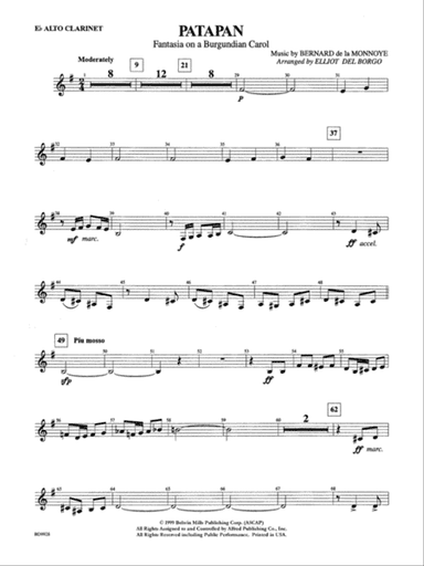 Patapan: E-flat Alto Clarinet