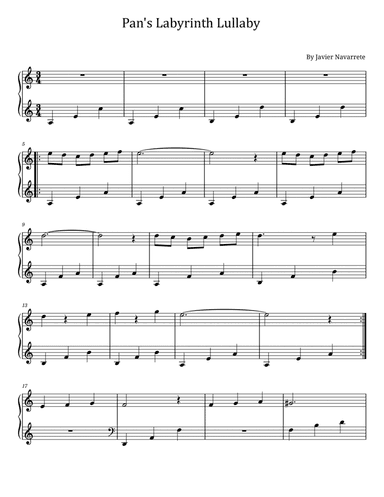 Pan's Labyrinth Lullaby
