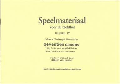 Speelmateriaal voor de Blokfluit Vol.4
