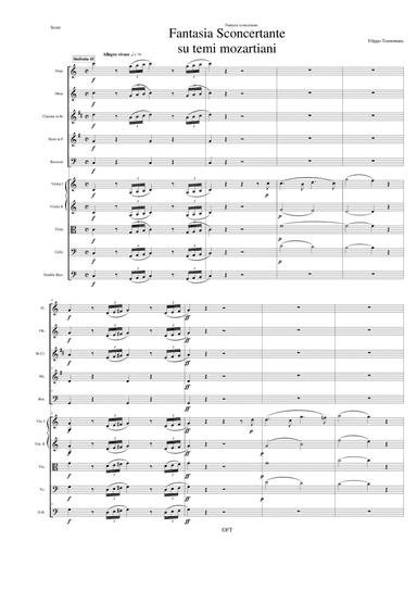 Fantasia Sconcertante - Score Only