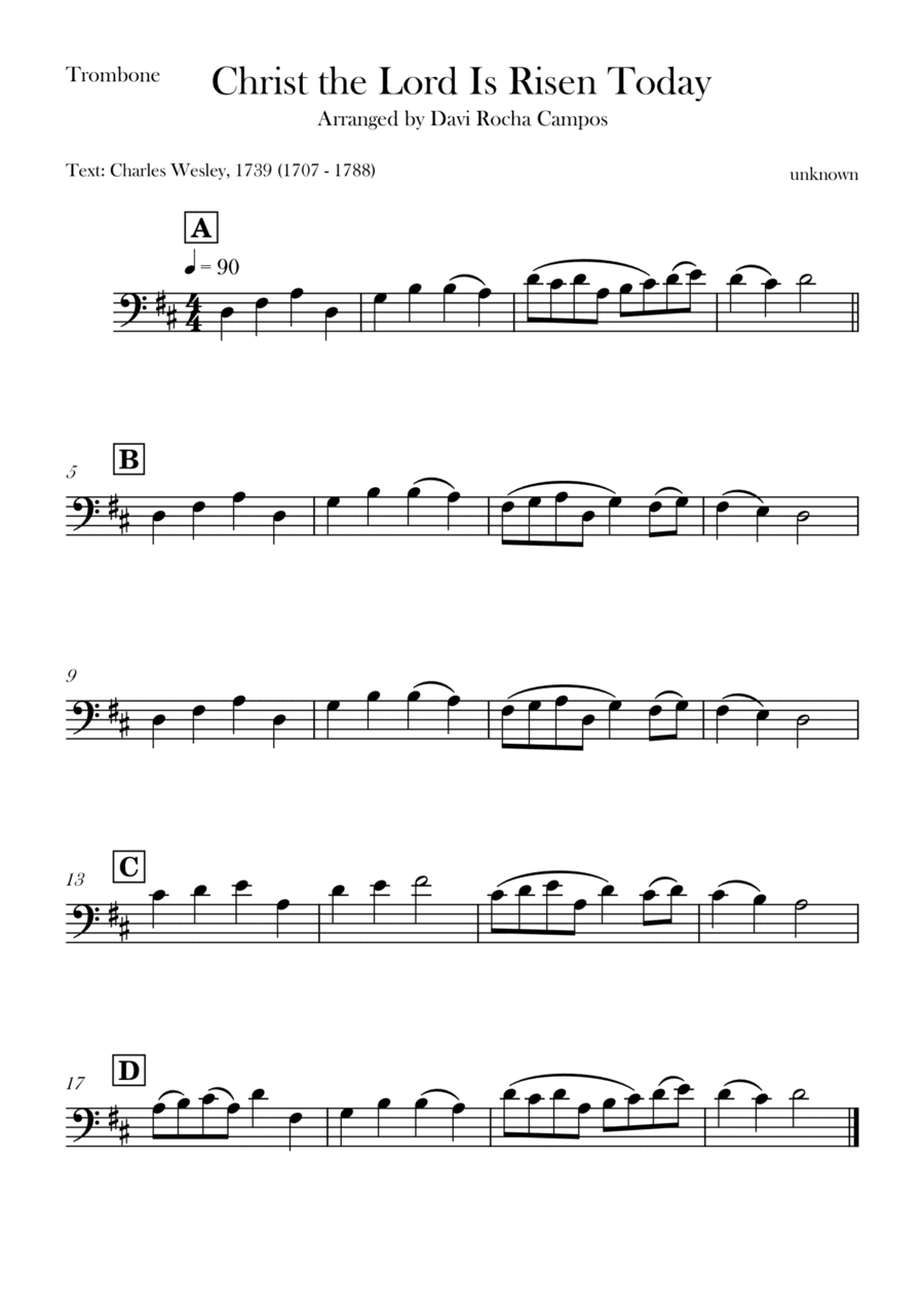 Christ the Lord is Rises today