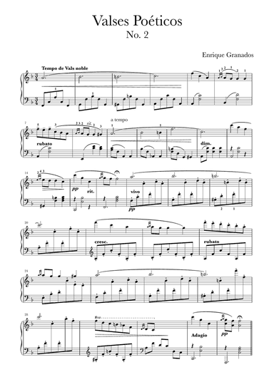 Valses Poéticos Coda