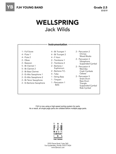 Wellspring: Score