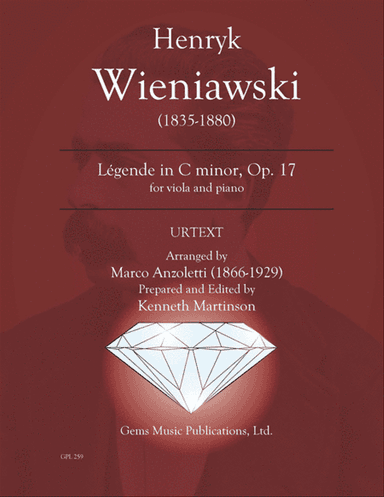 Legende, Op. 17 in c minor