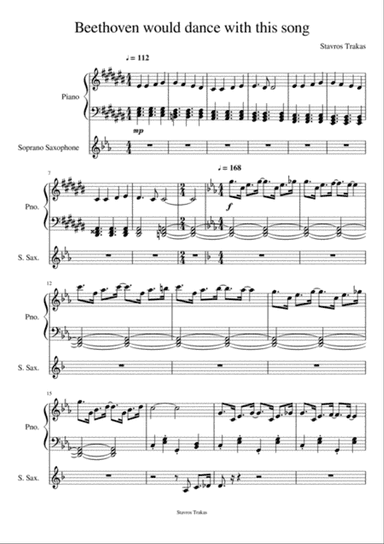 Beethoven would dance with this song