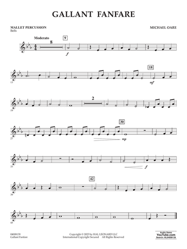Gallant Fanfare - Mallet Percussion