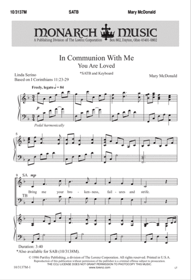 In Communion with Me