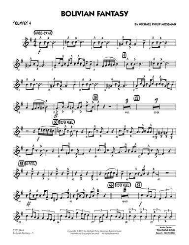 Bolivian Fantasy - Trumpet 4