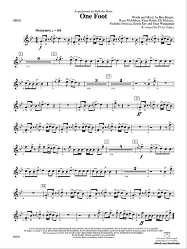 One Foot: Oboe