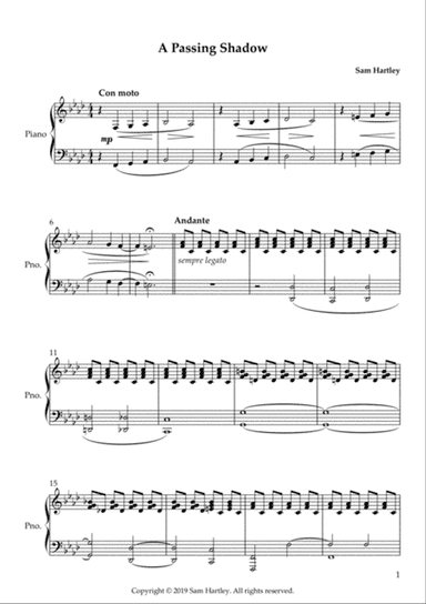 A Passing Shadow (Sam Hartley)