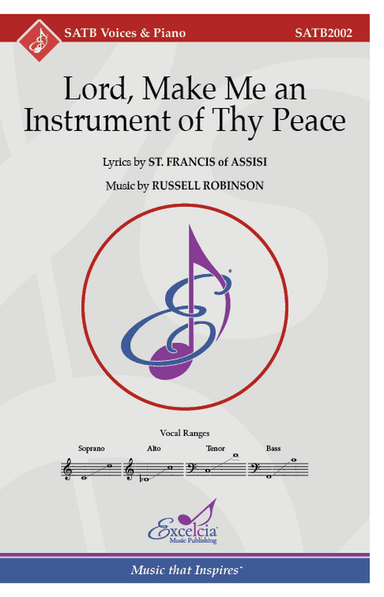 Lord, Make Me an Instrument of Thy Peace