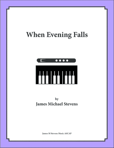 When Evening Falls - Alto Flute & Piano