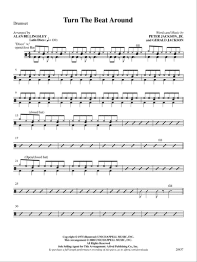 Turn the Beat Around: Drums