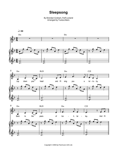 Sleepsong
