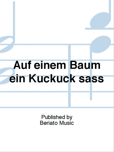Auf einem Baum ein Kuckuck saß