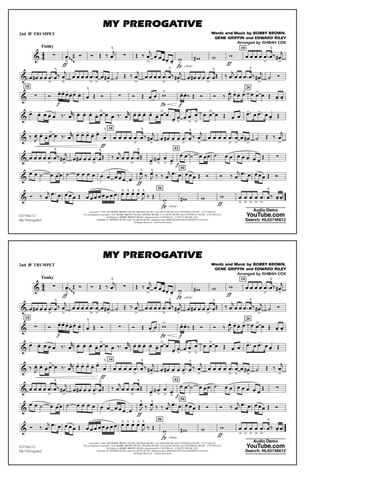 My Prerogative (arr. Ishbah Cox) - 2nd Bb Trumpet