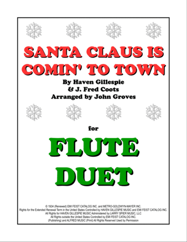 Santa Claus Is Comin' To Town
