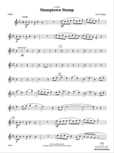Stumptown Stomp: Oboe