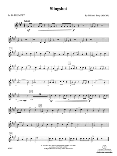 Slingshot: 1st B-flat Trumpet