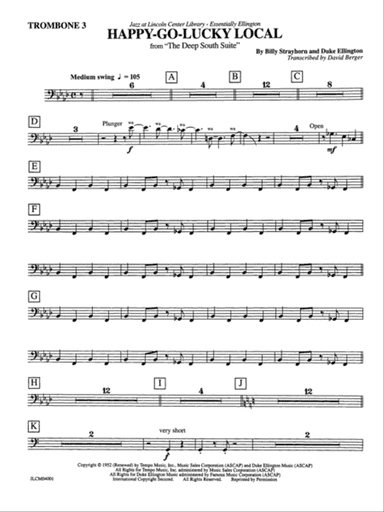 Happy-Go-Lucky Local (from Deep South Suite): 3rd Trombone