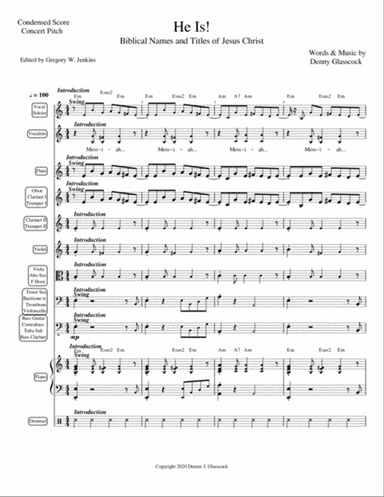 He Is! (Instrumental Ensemble w/Vocals)