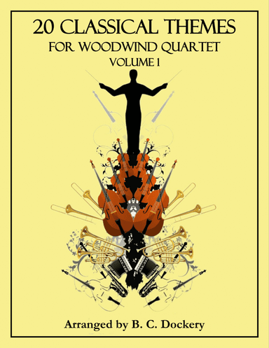 20 Classical Themes for Woodwind Quartet: Volume 1