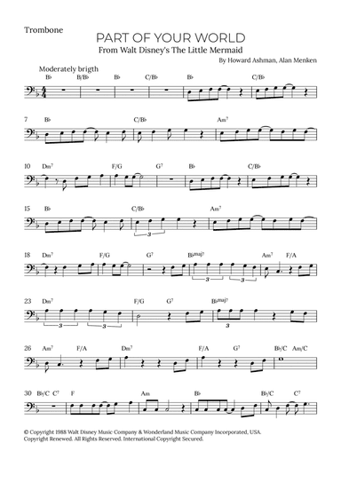 Part Of Your World (reprise)