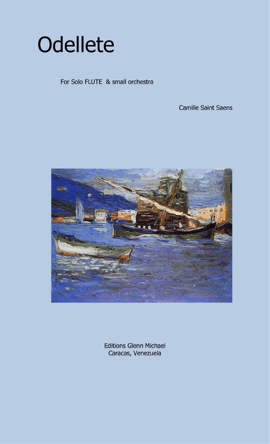 Odelette for flute and small orchestra