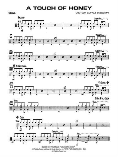 A Touch of Honey: Drums