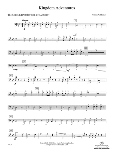 Kingdom Adventures: 1st Trombone