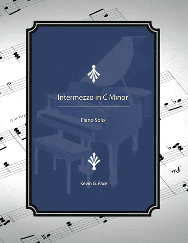 Intermezzo in C Minor - piano solo
