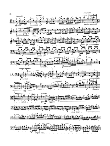 Grützmacher: Etudes, Op. 38