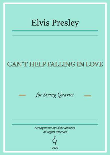 Can't Help Falling In Love