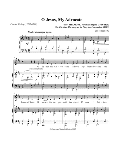 O Jesus My Advocate